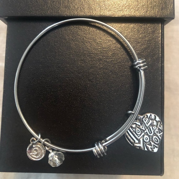 Alex and Ani Live You More Bracelet - Picture 2 of 2